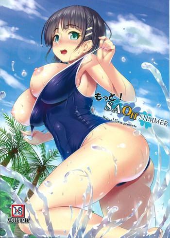 Stockings Motto! SAOff SUMMER- Sword art online hentai Shaved Pussy