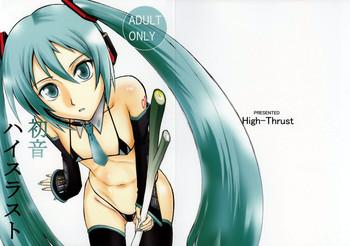 Uncensored Hatsune High Thrust- Vocaloid hentai Anal Sex