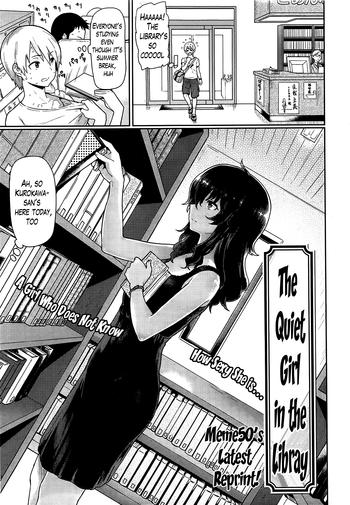 Big breasts Shizuka na Toshokan no Kanojo | The Quiet Girl in the Library Creampie