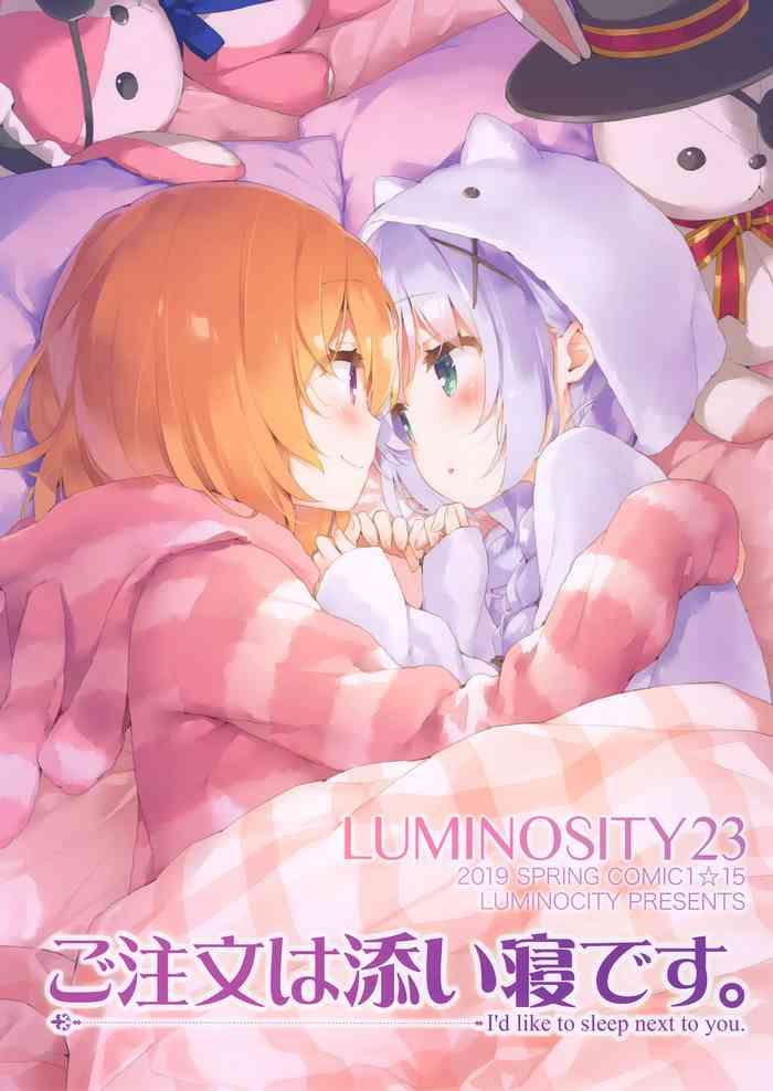 Luminocity 23 Gochuumon wa Soine desu. – I'd like to sleep next to you.- Gochuumon wa usagi desu ka hentai