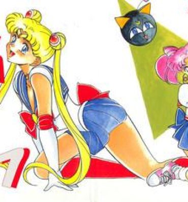 Strap On Katze 7 Joukan- Sailor moon hentai Boy Girl