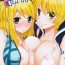Jerking Double Lucy- Fairy tail hentai Colegiala