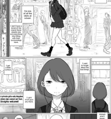 Nasty Sousaku Yuri: Les Fuuzoku Ittara Tannin ga Dete Kita Ken | I Went to a Lesbian Brothel and My Teacher Was There- Original hentai Creampies