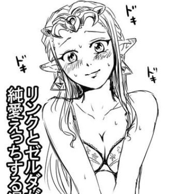 Nalgona Link to Zelda ga Jun Ai Ecchi suru Manga- The legend of zelda hentai Novinho